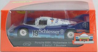 Sloi.it, Slot it Porsche 956K Hockenheim 1985, Schiesser, SICA09B, Neu
