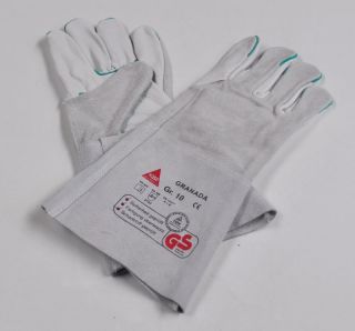 Handschuhe Schutzkleidung Leder Hochschaft Draht Zaun Sicherheit