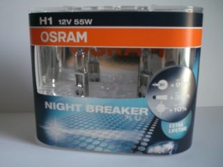 OSRAM Nightbreaker H1 PLUS die 2 Generation NEU + OVP