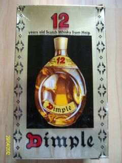 1970er Dimple 12y John Haig Scotch Whisky 40% Schneider Import Bingen
