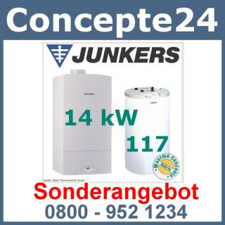 Junkers Cerapur ZSB 14 3 A 23 Gas Brennwerttherme ST120
