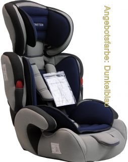 Kindersitz Autokindersitz Autositz Blau Gruppe I / II / III (9 36 kg