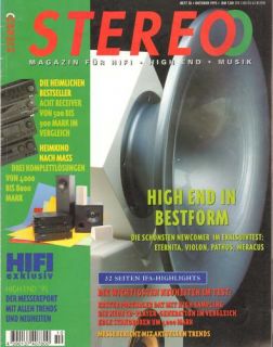 STEREO 10/95 Rotel RCD 975 Marantz CD 63SE Camtech V102