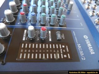 YAMAHA MG10/2 Mischpult, DJ Mixer, PA, Mikrofon, Audio, CD, Karaoke