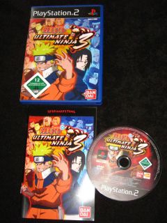 Naruto Ultimate Ninja 3 / Playstation 2 / PS 2 /