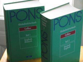 Collins PONS Global Woerterbuch Dictionary Englisch Deutsch Deutsch