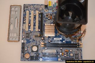 Gigabyte Mainboard GA 8S649MF mit Intel E2160 Dual Core Prozessor 2 x