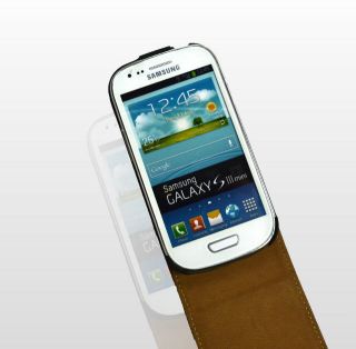 Slim Flip Style Handy Tasche + Displayschutz Folie Für Samsung Galaxy