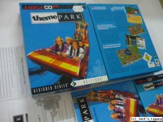 110) Theme Park Commodore Amiga CD32 CD 32 Game Spiel Jeux Gioco OVP