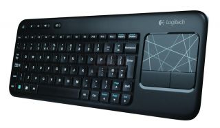 Logitech K400 Wireless Touch Tastatur USB 2,4 GHz Funk Kabellos HTPC