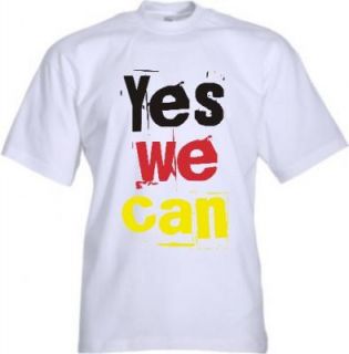 Shirt Yes we can EM Fußball WM Fanshirt S M L XL XXL 3XL