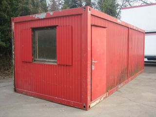 Bürocontainer 7,20m x 3m Wohncontainer Baucontainer Lagercontainer