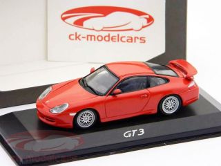 Porsche 911 (996) GT3 indisch rot / red 143 Minichamps