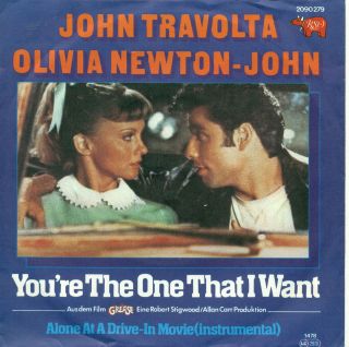 JOHN TRAVOLTA & OLIVIA NEWTON JOHN   YOURE THE ONE THAT I WANT 7