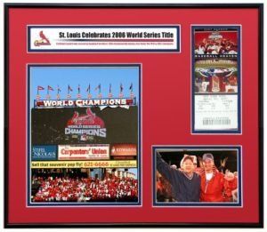 St. Louis Cardinals 2007 Opening Day Ticket Frame Jr.   St