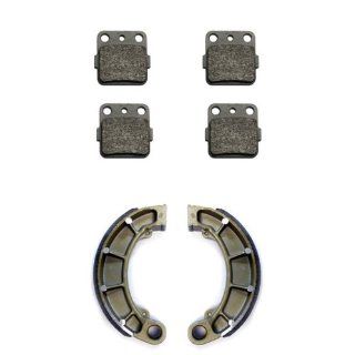 2007 2011 Honda TRX 420 Fourtrax Rancher Front & Rear Brake Pads and