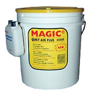 Magic Bait MAG2008 Quiet Air Plus Bucket Aerator, White
