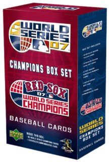 Boston Red Sox 2007 World Series Champions Upper Deck MLB