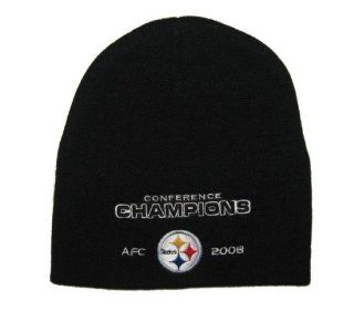 Steelers Tossle Knit Cap 2008 Conference Champions