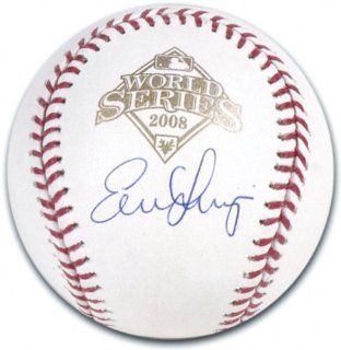 Evan Longoria Autographed 2008 World Series Baseball