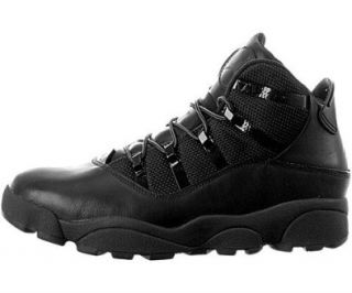 Jordan Winterized 6 Rings Black/Rustic Mens Shoes 414845 001 8 Shoes