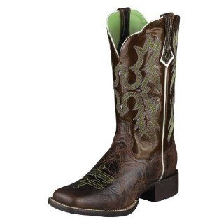 Ariat Womens Tombstone Boots   6.5   Brown   10005867: Shoes