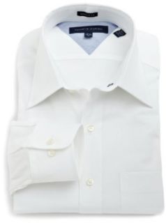 Tommy Hilfiger Mens Pinpoint Dress Shirt: Clothing