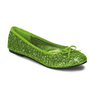 STAR 16G Lime Green Glitter: Shoes
