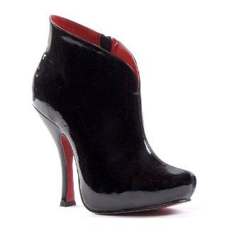 Mini Platform Black Penthouse Boots Size 6 Colors BlackPatent Shoes