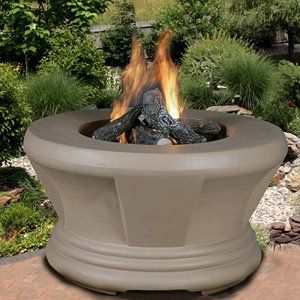 Cardiff   Adobe   Fire Pit   Bronze Glass   Natural Gas