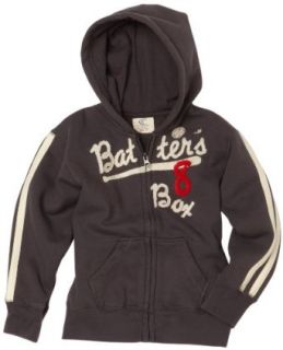 Wes and Willy Boys 2 7 Batter Box Hoodie, Iron, 7