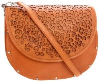 Rebecca Minkoff Saddle 10HECSCS32 Cross Body,Natural,One Size Shoes