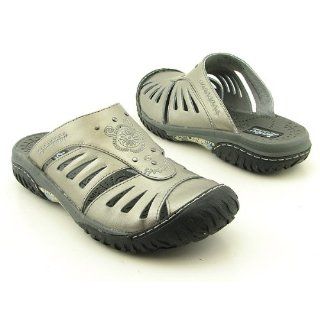 JAMBU Plum Gray Clogs Mules Shoes Womens Size 6.5 Shoes