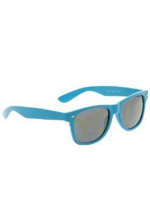 YOLO Neon Blue Retro Sunglasses Shoes