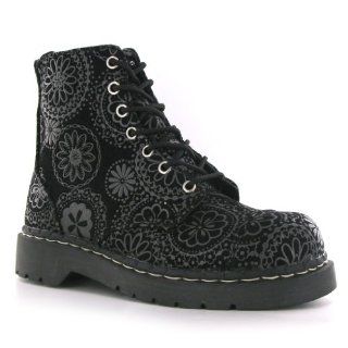 T.u.k T2178 Anarchic Black Womens Boots Size 11 US Shoes