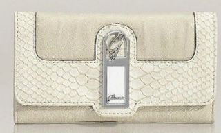 GUESS Socialite Slim Clutch, STONE Shoes