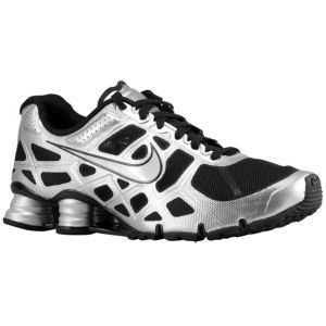  Nike Shox Turbo 12 (GS) sz 6 Y Black/Metallic Silver Black: Shoes