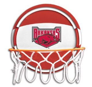 University of Arkansas Razorbacks Neon Basketball Hoop