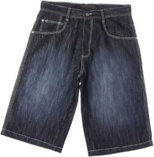 Southpole Mens 5180 Denim Shorts In Loose Straight Fit