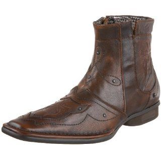 By Mark Nason Mens 71812 Bar Stage Boot,Dark Brown,7.5 M US Shoes