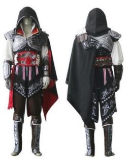 Anime Cosplay Costume Assassins Creed 2 II Ezio Auditore
