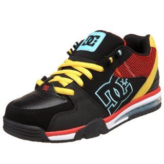  DC Mens Versatile Skate Shoe,Black/Poppy Red,8.5 M US Shoes