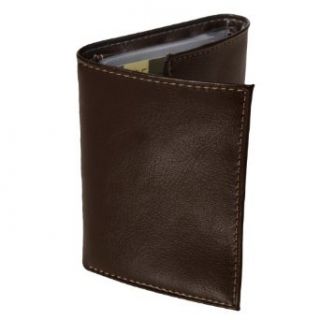 Joe by Joseph Abboud Mens Leather Trifold Wallet: Clothing