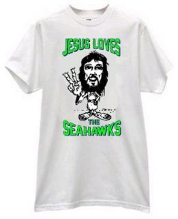Jesus Loves the Seahawks Peace to All Spiritual Football