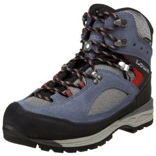  Lowa Womens Terek GTX Hiking Boot,Blue Gey/ Red,5 M US Shoes