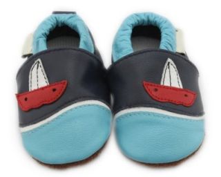Beatiful Leather Soft sole Infant Baby Shoes 18 24m Boat XL: Shoes