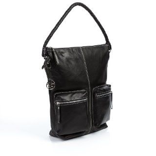 BACCINI Hobo Bag REINA Black   Shoulder bag, genuine leather