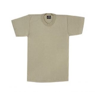 Mens Olive Drab Poly/Cotton T Shirt Clothing