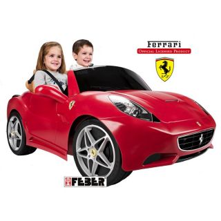 Feber   Ferrari   Réplique du bolide   Place pour deux enfants