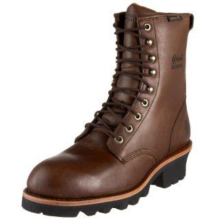 Chippewa Mens 8 Logger Waterproof Boot Shoes